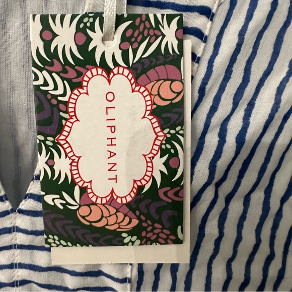 OLIPHANT Exclusive Blue Wiggy Yoke Dress - Picture 8 of 10